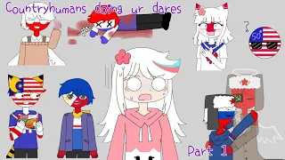 countryhumans doing your dares! [Part 1] 🇮🇩/🇬🇧 //a bit cringe but enjoy • .̫•