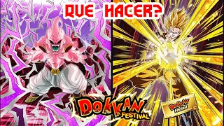 🤔TIRO O SKIP? Dual DokkanFest Goku SS3 PHY & Kid Buu STR! Dokkan Battle Español