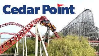 Cedar Point Full Park Walk Through with The Legend