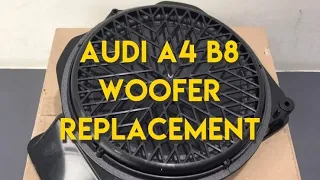 HOW TO OPEN AND CHANGE AUDI A4 REAR SUBWOOFER || HOW TO OPEN AUDI AUX SOCKET UNDER ARM REST ||