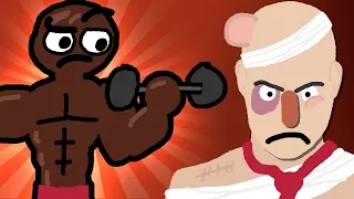 Zombey legt sich mit dem falschen Gymbro an.