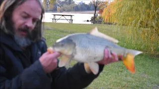 Fishing with Milly and Nathan, Carillon, Canberra, 27 May 2018