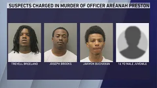 4 charged in fatal shooting of Chicago police officer