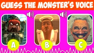 Guess Monsters Voice #1 - SKIBIDI TOILET + Meme