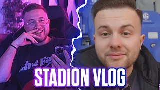 REAKTION auf "Schalke 04 vs Hannover 96 Stadion Vlog 🔥" von Broski 😍 Tisi Stream Highlights