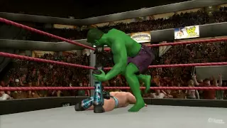 WWE SmackDown vs Raw 2010 'HULK vs Chris Jericho' TRUE-HD QUALITY