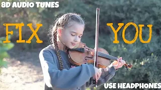 8D Audio Tunes - Use Headphones - FIX YOU ( Karolina Protsenko violin cover ) °°° Song Grill