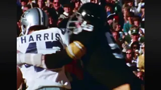 Jack Lambert Slams Cliff Harris (Cowboys vs. Steelers 1976)