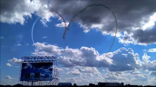 MAKS air show in Zhukovsky Russia / Жуковский, Авиашоу МАКС 2017