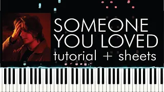 Lewis Capaldi - Someone You Loved - Piano Tutorial - How to Play