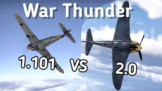 War Thunder - сравнение графики 1.101 и 2.0