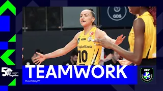 Best Team Plays of the Round I QuarterFinals CEV Champions League Volley 2023 Women