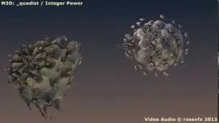 Mandelbulb fractal Fission