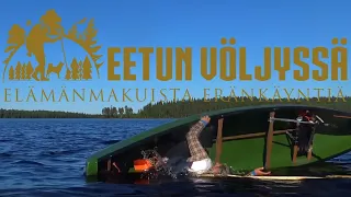 Eetun erätaidot:  Kuinka toimia yksin kanootin kaatuessa