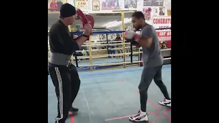 KEITH THURMAN IN BEAST MODE TRAINING FOR ERROL SPENCE JR.