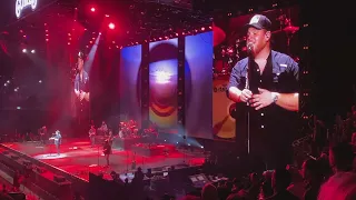 Luke Combs “Houston we gotta problem”