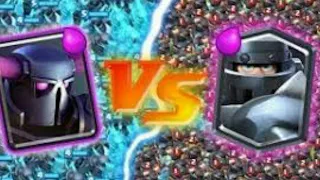 PEKKA VS MEGA KNIGHT EPIC BATTLE CLASH ROYALE!!!!