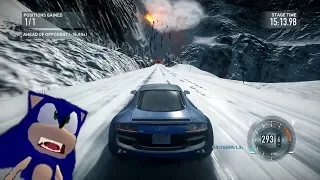 Need for Speed: The Run - Avalanche Race - Summit Independence Pass with Sonic Adventure Music