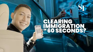 New QR code system: Clearing immigration in about 60 seconds