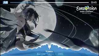 Marina Satti - ZARI (Nightcore Version) Greece 🇬🇷 [ESC 2024]