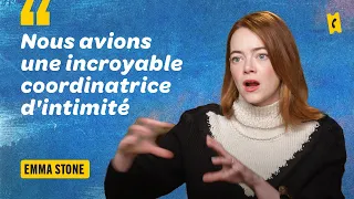 Jouer sans honte, scènes de nu... Emma Stone nous raconte son tournage préféré : Pauvres Créatures !