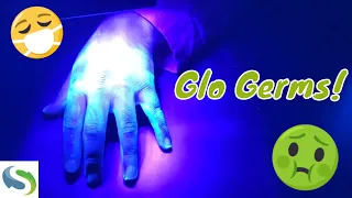 GLO GERMS: Using SCIENCE to see germs normally too small for the human eye | Virtual Science Shorts