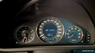 How to Check Battery Voltage on Mercedes CLK W209 series