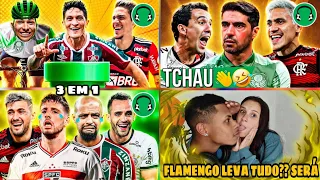 REACT 3 EM 1: BRASILEIRÃO É SÓ ZUEIRA / CDB: MENGÃO E TIMÃO NA FINAL / PALMEIRAS ELIMINADO