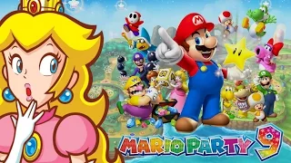Peach loses by doing absolutely everything in Mario Party 9