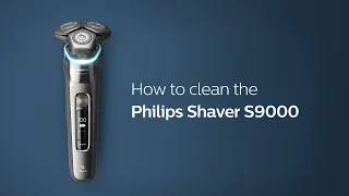 How to clean the Philips shaver S9000