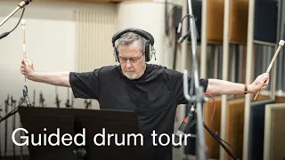 Exploring the drums of Monolith in AIR Studios with Richard Harvey