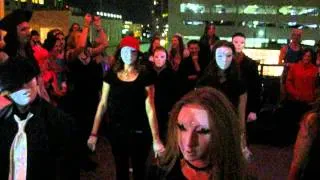 Jabbawockeez Gangnum Style Flash Mob Part 2