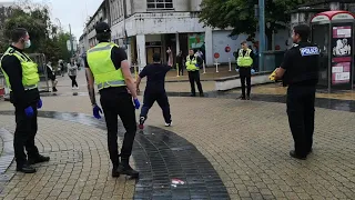 Another Plymouth UK geezer (Taser involved) pt1