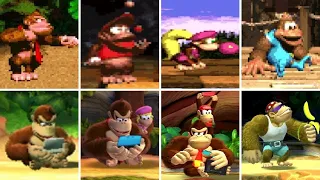 Evolution of Idle Animations in Donkey Kong Country Games (1994-2018)