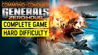 C&C GENERALS ZERO HOUR - COMPLETE GAME - HARD DIFFICULTY