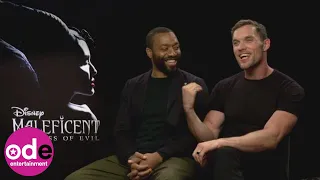 MALEFICENT 2: Ed Skrein Talks Getting Fit While Chiwetel Ejiofor Ate Burgers