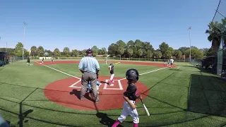 Victory Baseball 8u Vs La Finest 8u kid pitch part 1