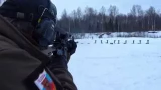 "Вепрь-15" ВПО-140. "АR-15 по-русски!". (Carbine "Vepr-15 VPO-140". Russian AR-15)