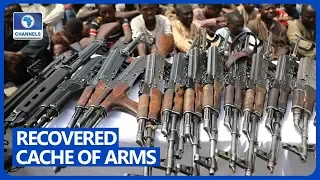 Police Parade Suspected Kidnappers In Abuja, Recover Cache Of Arms