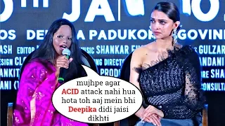 Chhapaak 0riginal Girl Laxmi Agarwal Heart-Breaking Speech In frnt Of Deepika @Chapak Song Launch
