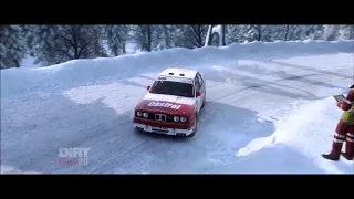 Dirt Rally 2.0 - RWD BMW in slippery Monte Carlo stage