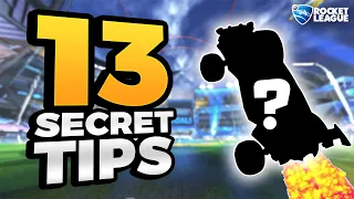 13 SECRET Rocket League Tips For New Players (BEGINNERS & LOW RANKS)