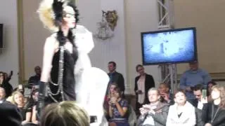 designer Catalin Botezatu at Couture Fashion Week 2013