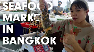 SEAFOOD LOVER'S PARADISE At Thonburi Market, Bangkok, Thailand | Thai Street Food