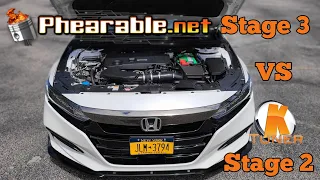 Ktuner Stage 2 VS Phearable Stage 3 | Honda Accord 2.0t 60-100 test