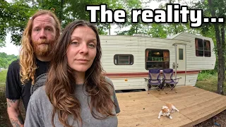 Living in a camper Tennessee | Off-Grid Homestead