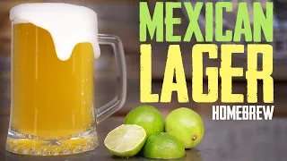 Funky Mexican Lager Homebrew - NEW 20 Gallon System!