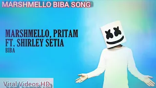 BIBA - Marshmello x Pritam Feat Shirley Setia (Lyrics Video) | Marshmello And SRK Biba Song Lyrics