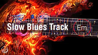 Slow Blues Backing Track No Guitar in E Minor