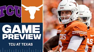 College Football Week 11: No. 4 TCU at No. 18 Texas [PREVIEW + PICK TO WIN] I CBS Sports HQ